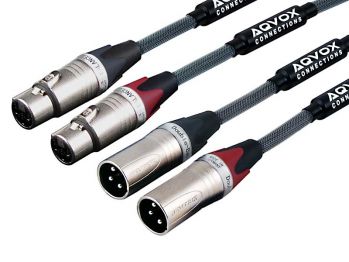 AQVOX EXCEL NF-Kabel OFC-Kupfer Cinch oder XLR
