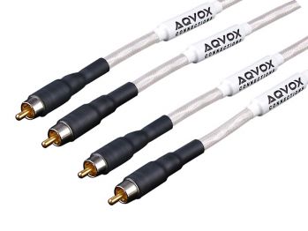 AQVOX EDGE NF-Kabel Reinsilber� Cinch oder XLR