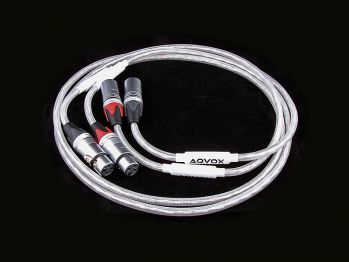 AQVOX EDGE NF-Kabel Reinsilber� Cinch oder XLR